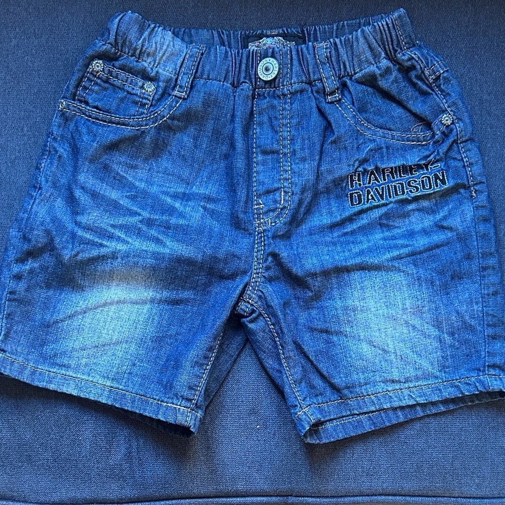 Harley-Davidson blue short - Picture 3 of 11